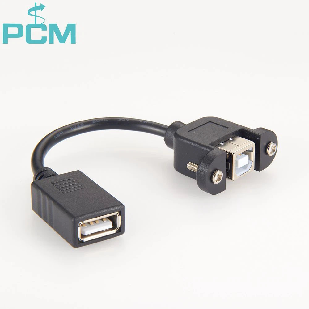 We are a manufacturer of USB 2.0 Panel Mount Cable B to A Adapter