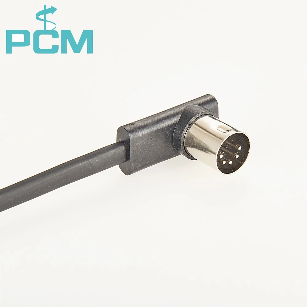 DIN 3Pin 4Pin 5Pin 6Pin 7Pin 8Pin 9Pin 13 Pin Right Angle 90 Degree Cable