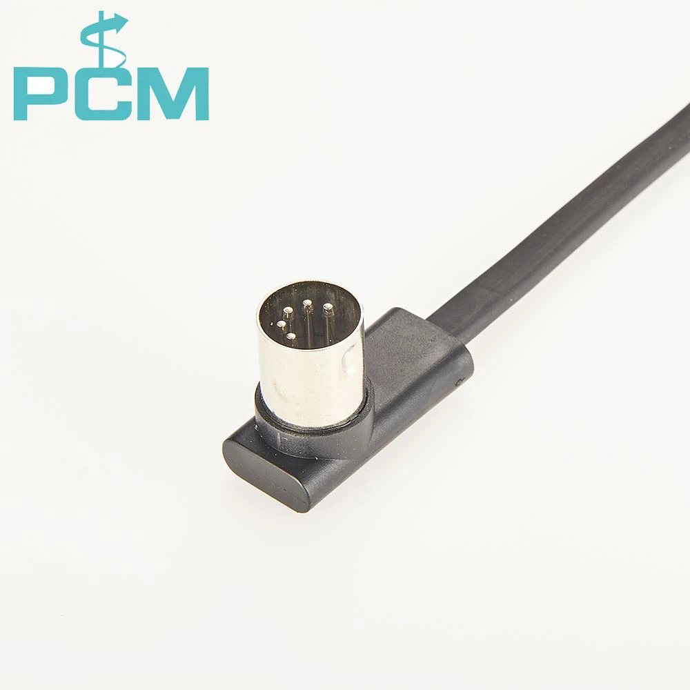 DIN 3Pin 4Pin 5Pin 6Pin 7Pin 8Pin 9Pin 13 Pin Right Angle 90 Degree Cable