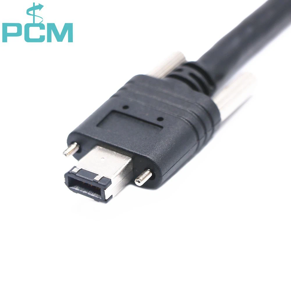 we are a manufacturer of firewire 400 6 pin 1394 cable with thumbscrews