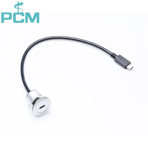 1080P HDMI Wall Plate Cable Male to Female with Panel Mount