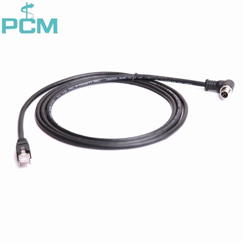 M12 Cable Assembly M12 D Code 4p Ethernet IP Profinet