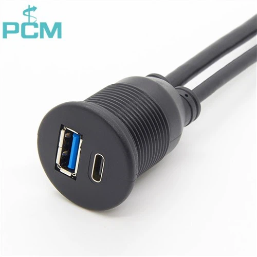 Hot Selling Front Cam & Car Backup Camera 2-in-1 18.5mm Flush Mount Reverse Camera