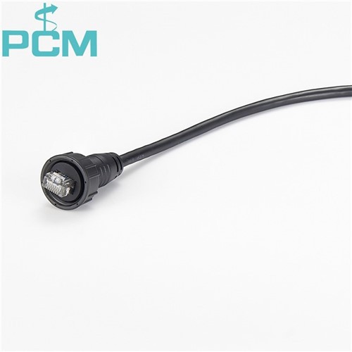 New Arrival Aohau IP67 Waterproof Assembly Male Female RJ45 Connector