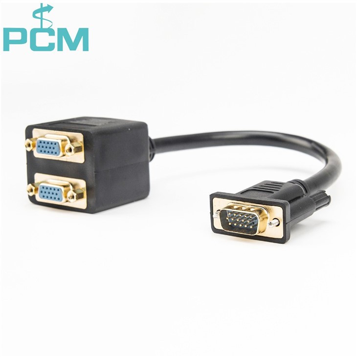 Audio Aux Cable, 3.5mm Stereo Plug to 2 RCA Jack Music Audio Cable