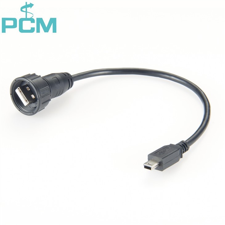 THG.2K.308.CLAC Fhg 2K 8Pins Mini Plug Equvalient Circular Push-Pull Electrical Male Connector