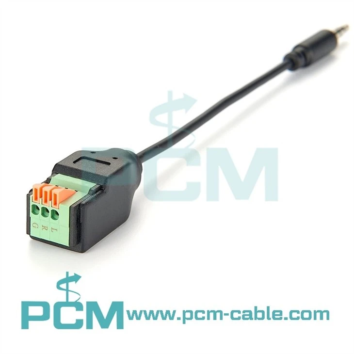 3.5mm Stereo Male to Terminal Block Cable (2)