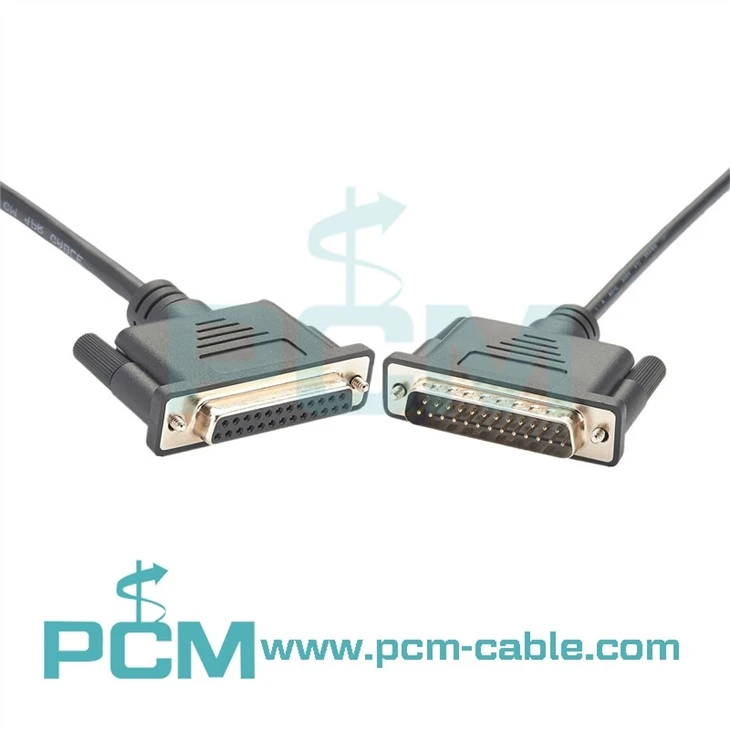 DB25 Male To Female Cable