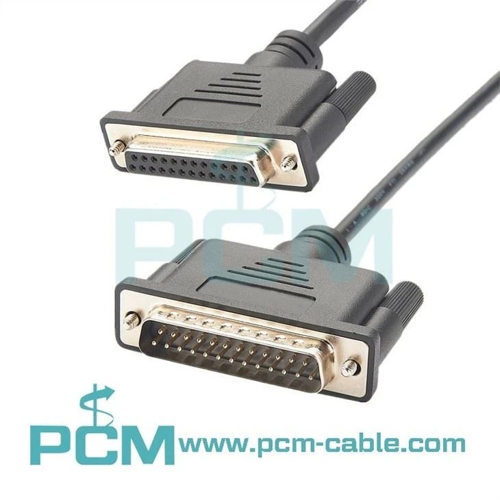 DB25 Male To Female Cable