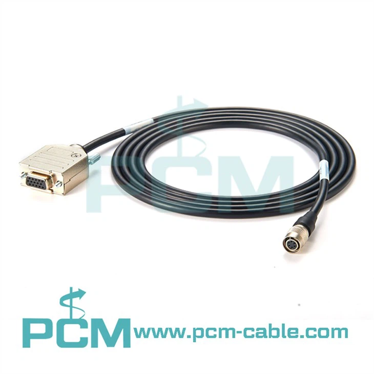 Machine Vision Cable Assembly HR10A-7P-6S to HDB15 VGA Cable