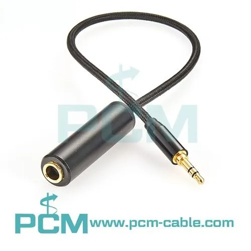 3.5mm To 6.5mm Audio Adapter Cable