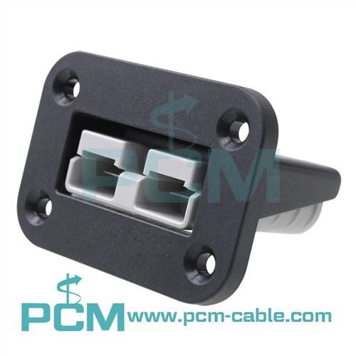 Flush Mount 50A Anderson Plug Mounting Bracket Panel