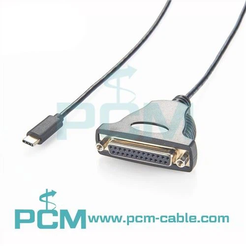 USB-C To DB25 Parallel Adapter