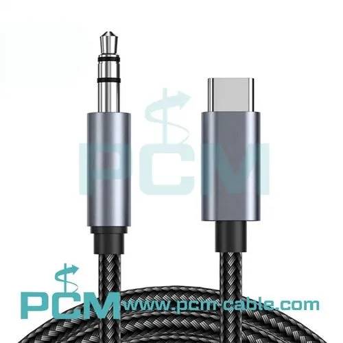 USB Type C To 3.5mm Male Cable