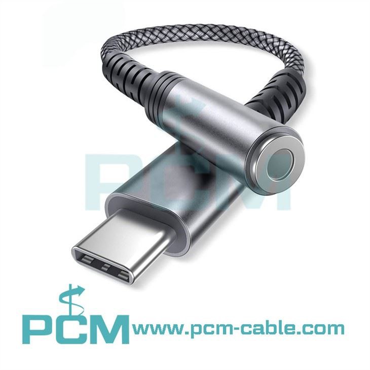 USB Type C To 1 4 AUX Audio Adapter