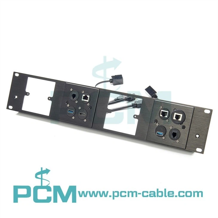 86 Hole Panel For D-Type Module Mount