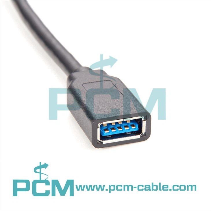 USB 3.0 Female to Female Panel Mount Cable