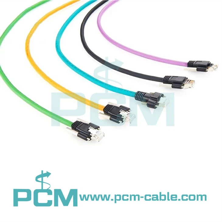 GigE Camera High Flex RJ45 Locking Cable