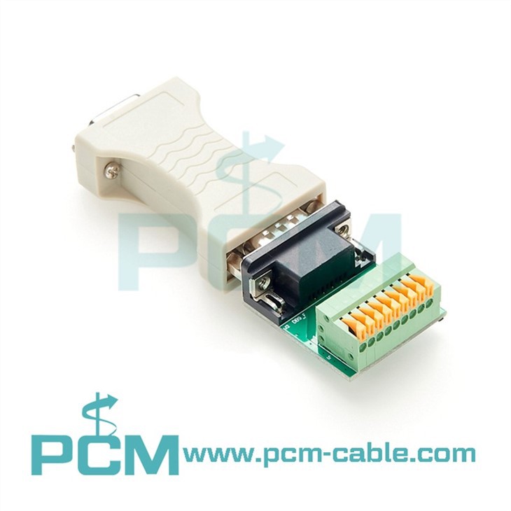 RS232 to RS422 485 Interface Converter with 5-Position Terminal Block