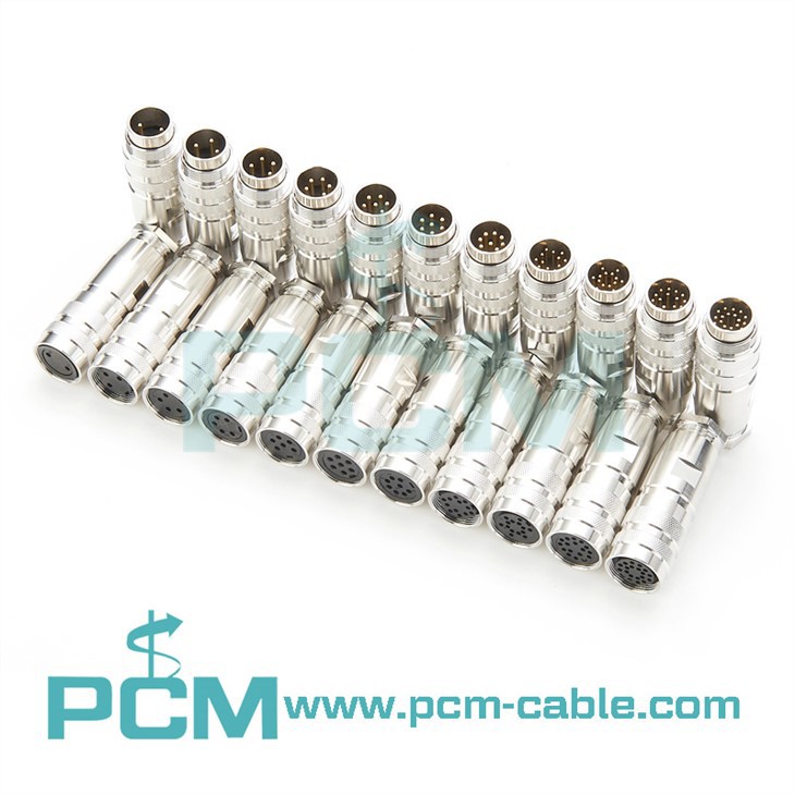 Amphenol Industrial C091 M16 Din Plug IP67 Cable Mount