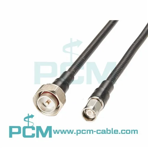 4.3-10 Male To NEX10 Male 1 4 Super Flex Low PIM Jumper