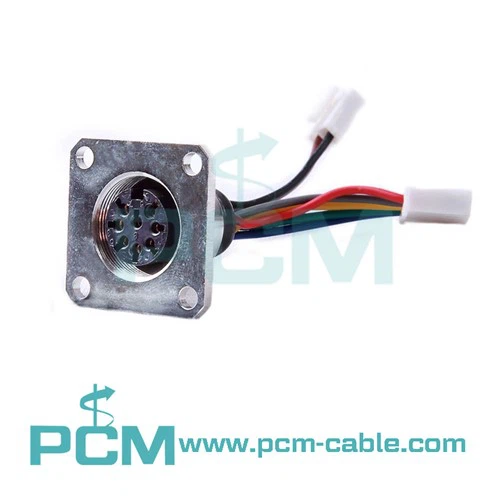 AISG Square Flange Receptacle Panel Mount Socket