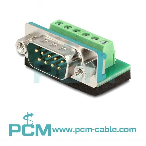 D-sub 9 Pin DB9 RS232 Connector Terminal Breakout Board