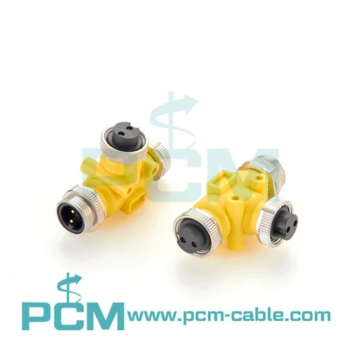 DeviceNet Mini-Change T-Splitter Circular Connector Adapter