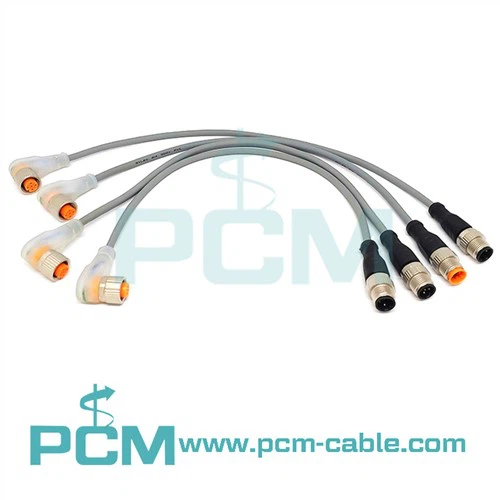 Sensor Cable M12 Right-angle With LED Indicator