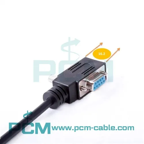 Slim DB9 Right Angle Low Profile