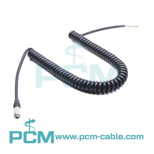 HRS 8Pin to HR25A-7p-8p Connector with Spiral Cable Camera Accessory