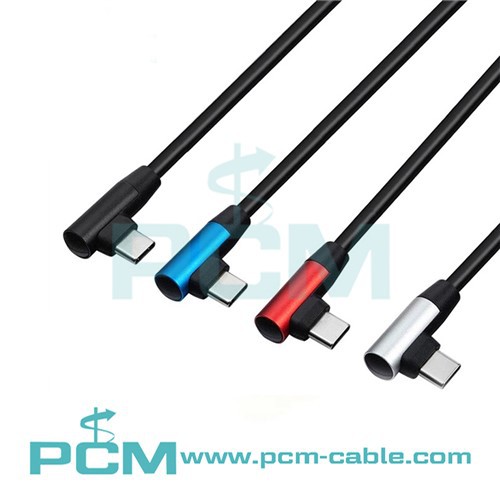 USB-C 3.1 GEN2 Right Angle Type-C Cable