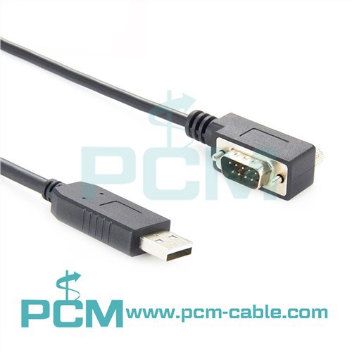 USB To RS232 Serial Cable with DB9 Low Profile Connector