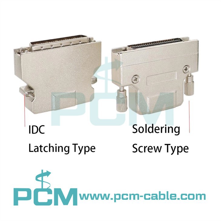 Soldering DB50 Pin SCSI-2 Connector