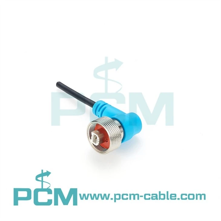 USB Type B Male Waterproof Quick Release Right Angle Cable