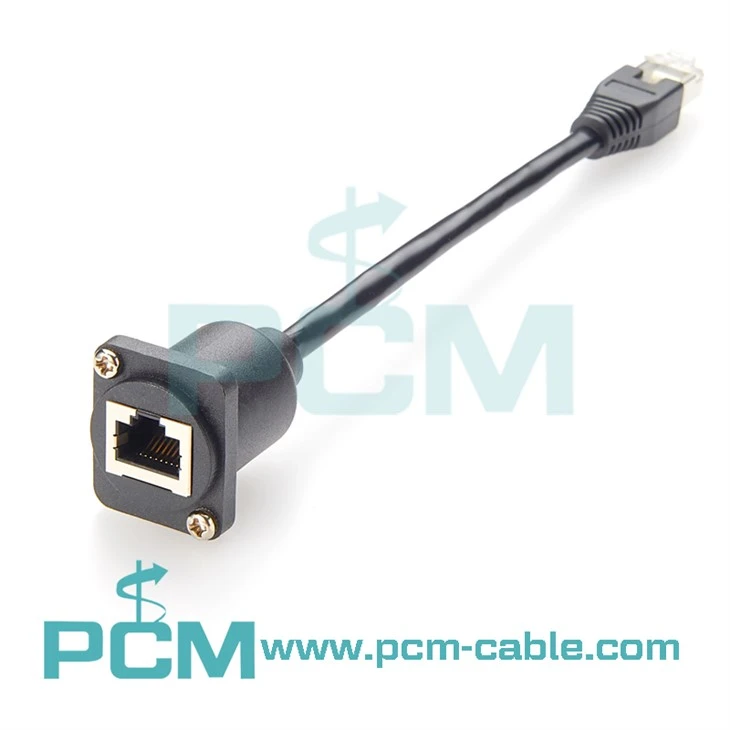 RJ45 chassis socket cable