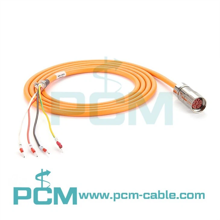 M23 6 Pin power cable assembly