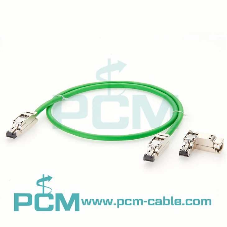 Customized RJ45 Profinet Ethernet Connector EasyConnect Cable Suppliers ...