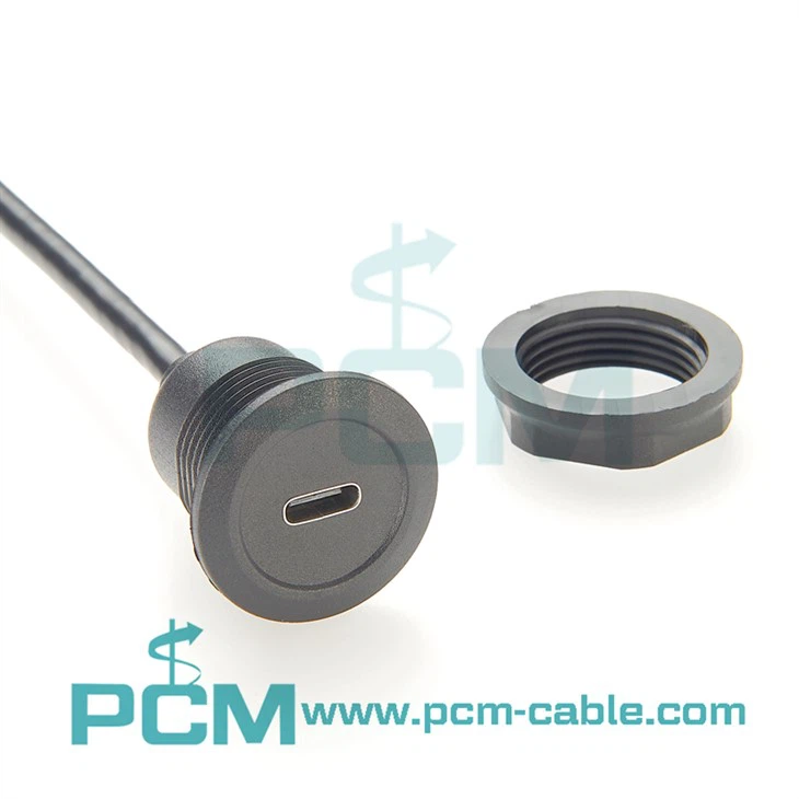 enclosure mount cabinet mount usb cable usb male to female panel mount extension cable