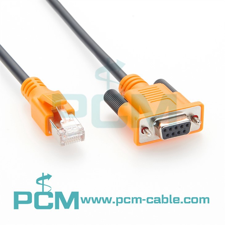 Cisco rollover console cable DB9 to RJ45 72-3383-0, CAB-CONSOLE-RJ45