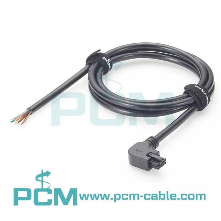Left Angle 8 Pin Micro-Fit Molex Cable Harness OTS Power Cable Assembly