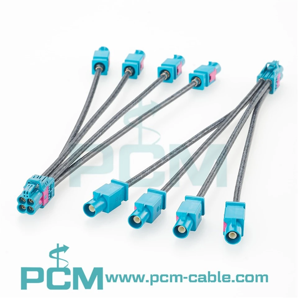 4 In 1 Mini Fakra Female to Male Cable suppliers