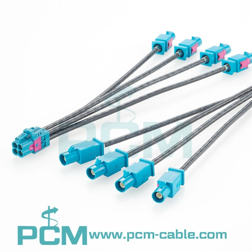 4 In 1 Mini Fakra Female to Male Cable factory