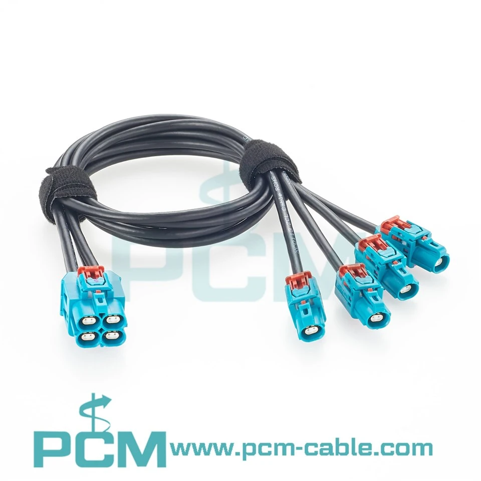 4 Port GEMnet Automotive Ethernet Cable factory