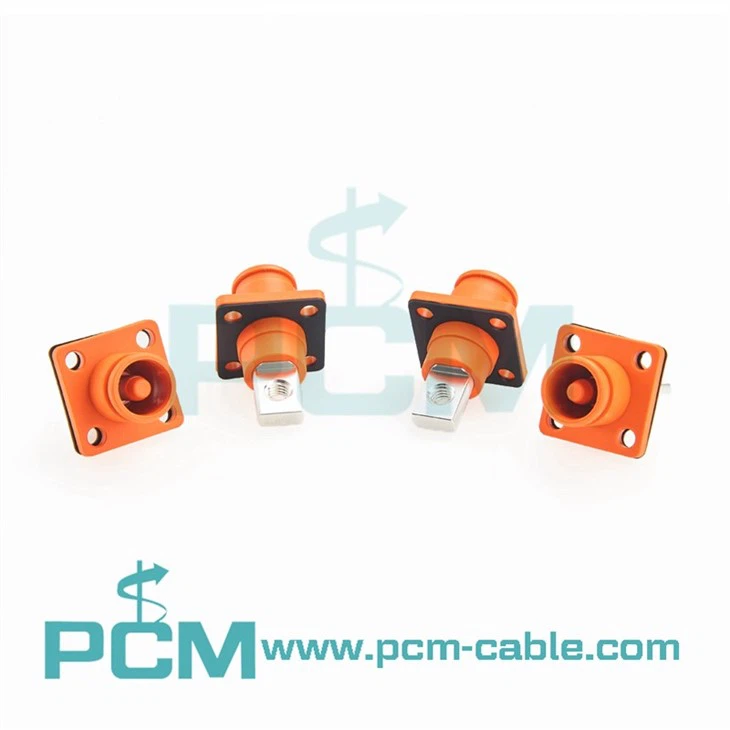 Waterproof High Current HV Connector Socket Energy Storage Connector