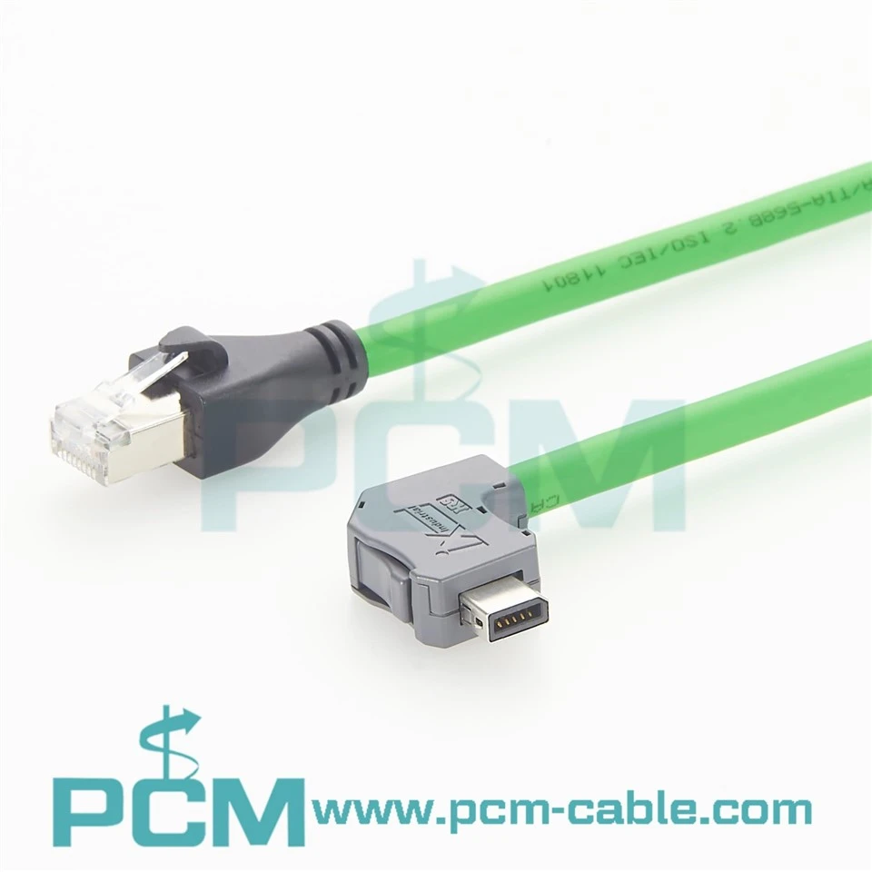 90 Degree Down IX to RJ45 Male Cat6A Cable best
