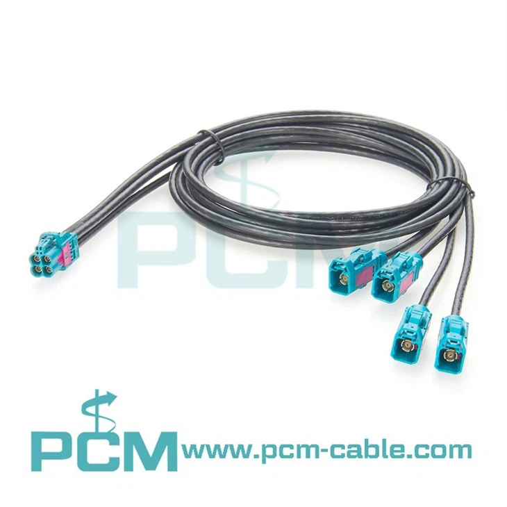Mini FAKRA Cable A Type 4 Jack to FAKRA Jack