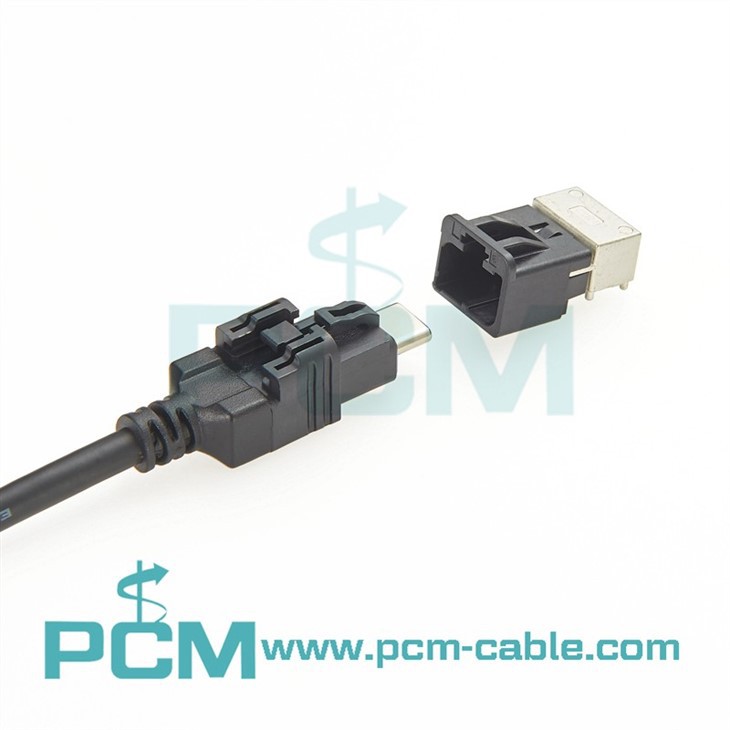 USB 3.1 Type-C Wire to Board Connector, Horizontal, 24 Position, Board Mount, A Code, Data Connectivity Headers