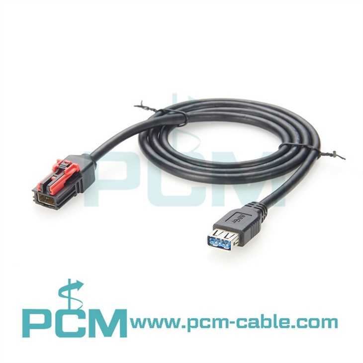 HSAutoLink automotive cable Automotive USB 3.0 to HSAutoLink 12-Pin connector