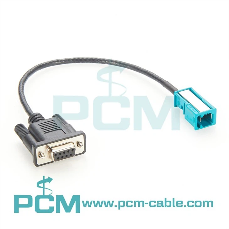 MATEnet Male to DB9 Female Ethernet Cable for Vehicle Communication